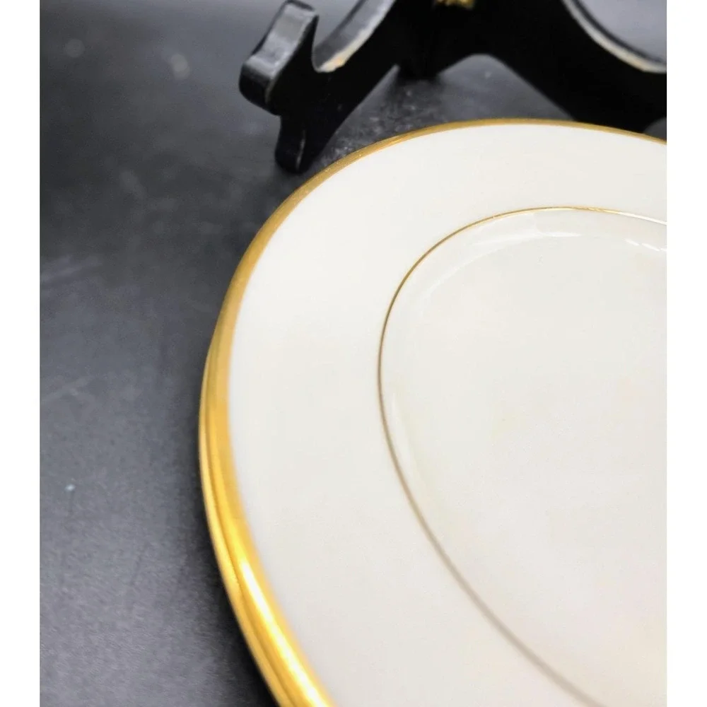 Set of 3 Lenox Presidential Collection MANSFIELD Salad Dessert Plates 8.5